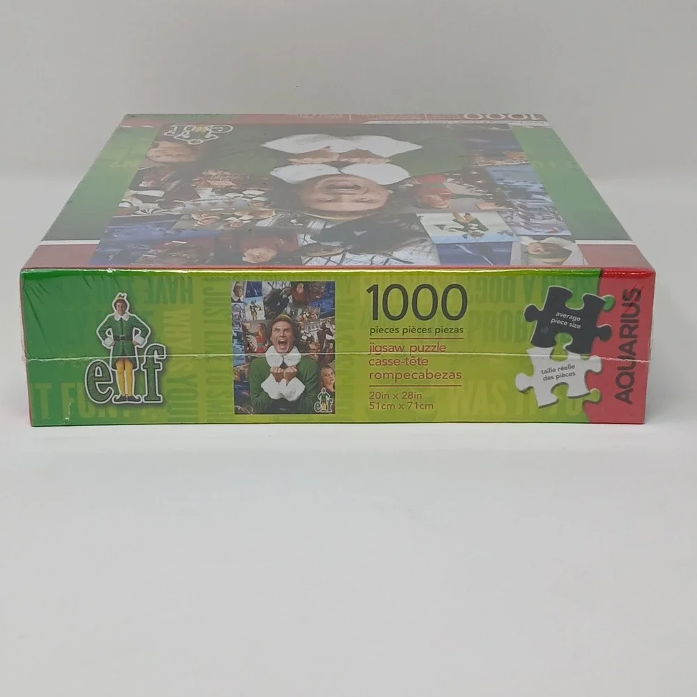 Aquarius‎ Elf 1000 Piece Christmas Puzzle  NEW  SEALED